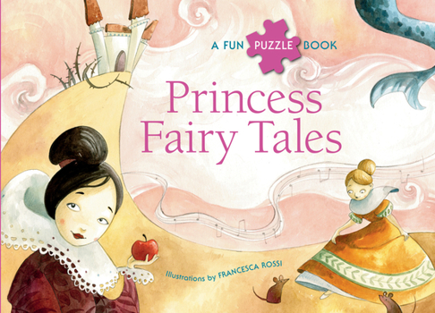 Hardcover Princess Fairy Tales: A Fun Puzzle Book