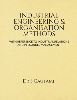Paperback Industrial Engineering & Organisation Methods Book