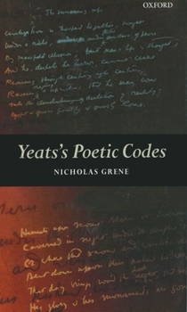 Hardcover Yeats Poetic Codes C Book