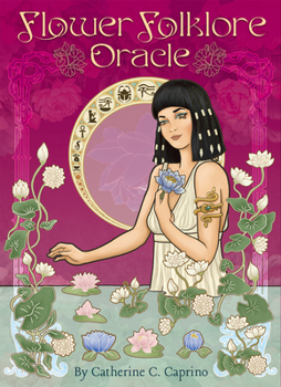 Flower Folklore Oracle: Wisdom of the Flowers: Colorful 44-Card Oracle Deck, 76-Page Guidebook, Mythology, Language of Flowers, Collaborative Deck, Mystic Tales, Flora and Fauna Folklore