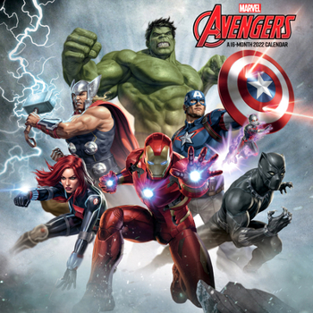 Calendar 2022 Avengers Mini Book