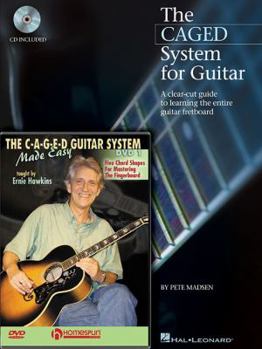 Paperback Caged System Pack: The Caged System for Guitar (Book/CD Pack) with the Caged Guitar System Made Easy (DVD) [With DVD] Book