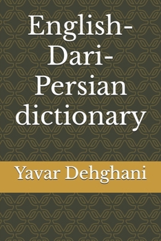 Paperback English-Dari-Persian dictionary Book