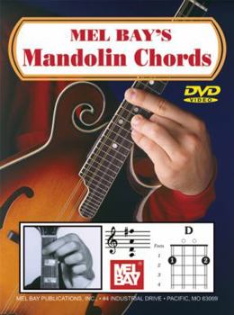 Paperback Mel Bay's Mandolin Chords [With DVD] Book