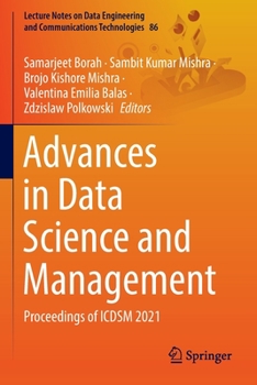 Paperback Advances in Data Science and Management: Proceedings of Icdsm 2021 Book