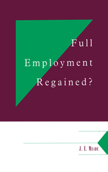 Paperback Full Employment Regained? Book