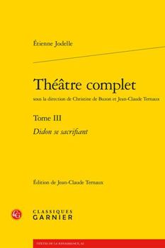 Paperback Theatre Complet: Didon Se Sacrifiant [French] Book