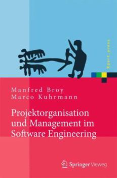 Hardcover Projektorganisation Und Management Im Software Engineering [German] Book