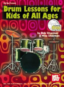 Paperback Mel Bay Drum Lessons for Kids of All Ages book/CD set Book