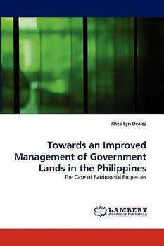 Paperback Towards an Improved Management of Government Lands in the Philippines Book