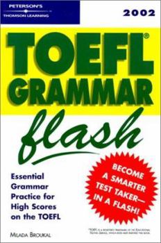 Paperback TOEFL Grammar Flash 2002 Book