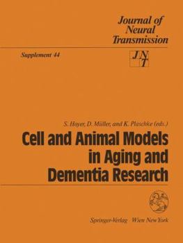 Paperback Cell and Animal Models in Aging and Dementia Research Book