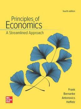 Hardcover Principle of Economics: A Streamlined Approach Book