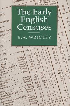 Hardcover The Early English Censuses [With CDROM] Book