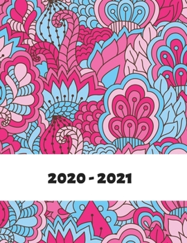 Paperback 2020-2021: Monthly Planner 2020-2021 Book