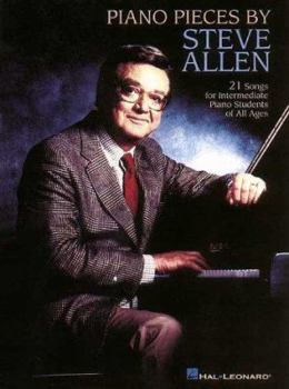 Paperback Piano Pieces by Steve Allen Book