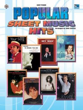 Paperback Popular Sheet Music Hits Book