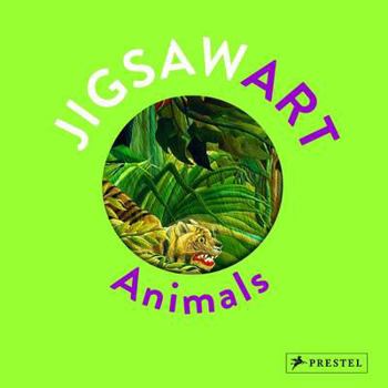 Hardcover Jigsaw Art: Animals Book