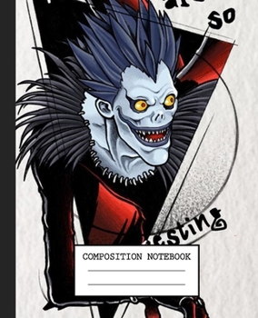 Notebook: Anime Death Note Soft Glossy Cover Graph Paper Pages Book 7.5 x 9.25 Inches 110 Pages