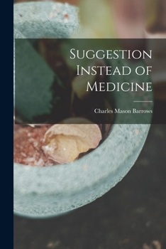 Paperback Suggestion Instead of Medicine Book