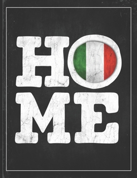Home: Italy Flag Planner for Italian Coworker Friend from Rome  2020 Calendar Daily Weekly Monthly Planner Organizer