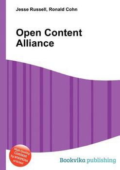 Paperback Open Content Alliance Book