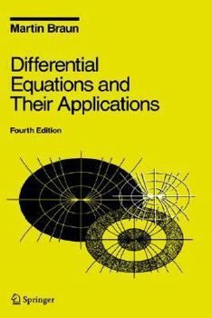 Hardcover Differential Equations and Their Applications: An Introduction to Applied Mathematics Book