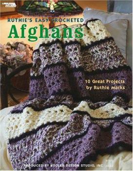 Hardcover Ruthie's Easy Crocheted Afghans (Leisure Arts #3856) Book