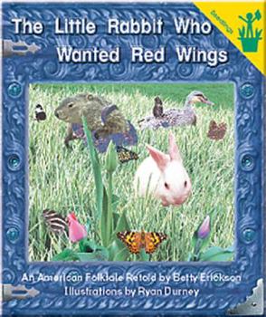 Paperback Early Reader - The Little Rabbit Who Wanted Red Wings Book