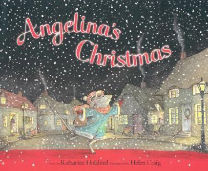 Hardcover Angelina's Christmas Book