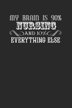 Paperback Awesome Nursing 120 Page Notebook Lined Journal for Nursing Students and Nurses Book