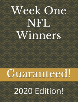 Paperback Week One NFL Winners: Football Handicapping & Sports Betting Secrets Book