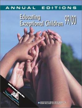 Paperback Educating Exceptional Children, 99/00 (Annual Editions) Book