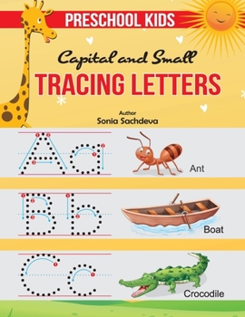 Paperback Capital and Small Tracing Letters Book
