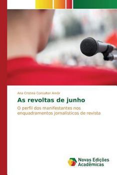 Paperback As revoltas de junho [Portuguese] Book