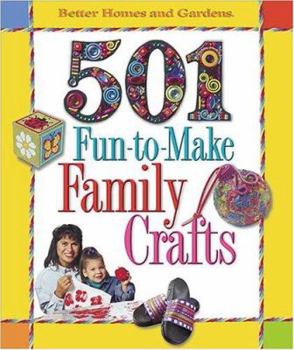 Spiral-bound 501 Fun to Make Family Crafts Book