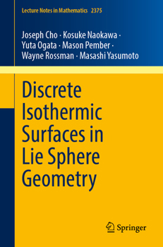 Paperback Discrete Isothermic Surfaces in Lie Sphere Geometry Book
