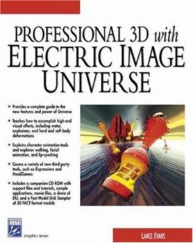 Paperback Professional 3D with Electricimage Universe [With CDROM] Book