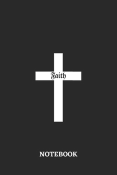 Faith Notebook: 6x9 inches - 110 graph paper, quad ruled, squared, grid paper pages • Greatest Believe Justice Faith Journal • Gift, Present Idea