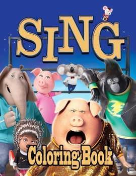 Paperback Sing Coloring Book