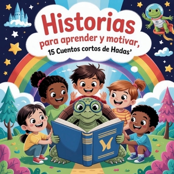 Paperback Historias para aprender y motivar, 15 cuentos cortos de hadas [Spanish] Book