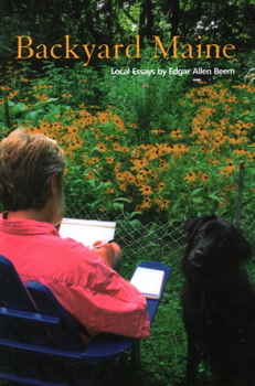 Paperback Backyard Maine: Local Essays Book