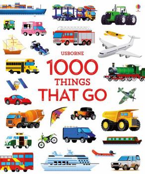 Hardcover 1000 Things That Go Book