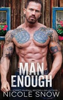 Paperback Man Enough: A Single Dad Romance Book