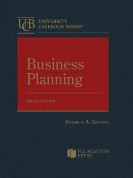 Hardcover Business Planning (University Casebook Series) Book