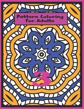 Paperback Pattern Coloring For Adults Book