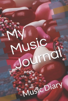 Paperback My Music Journal: Music Diary Book