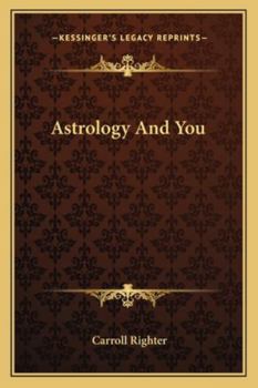Paperback Astrology And You Book