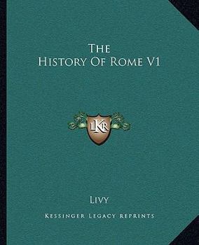 Paperback The History Of Rome V1 Book