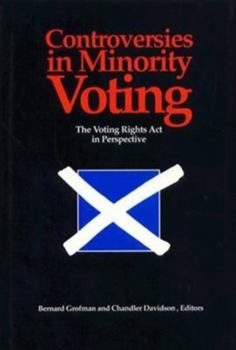 Paperback Controversies in Minority Voting: The Voting Rights ACT in Perspective Book